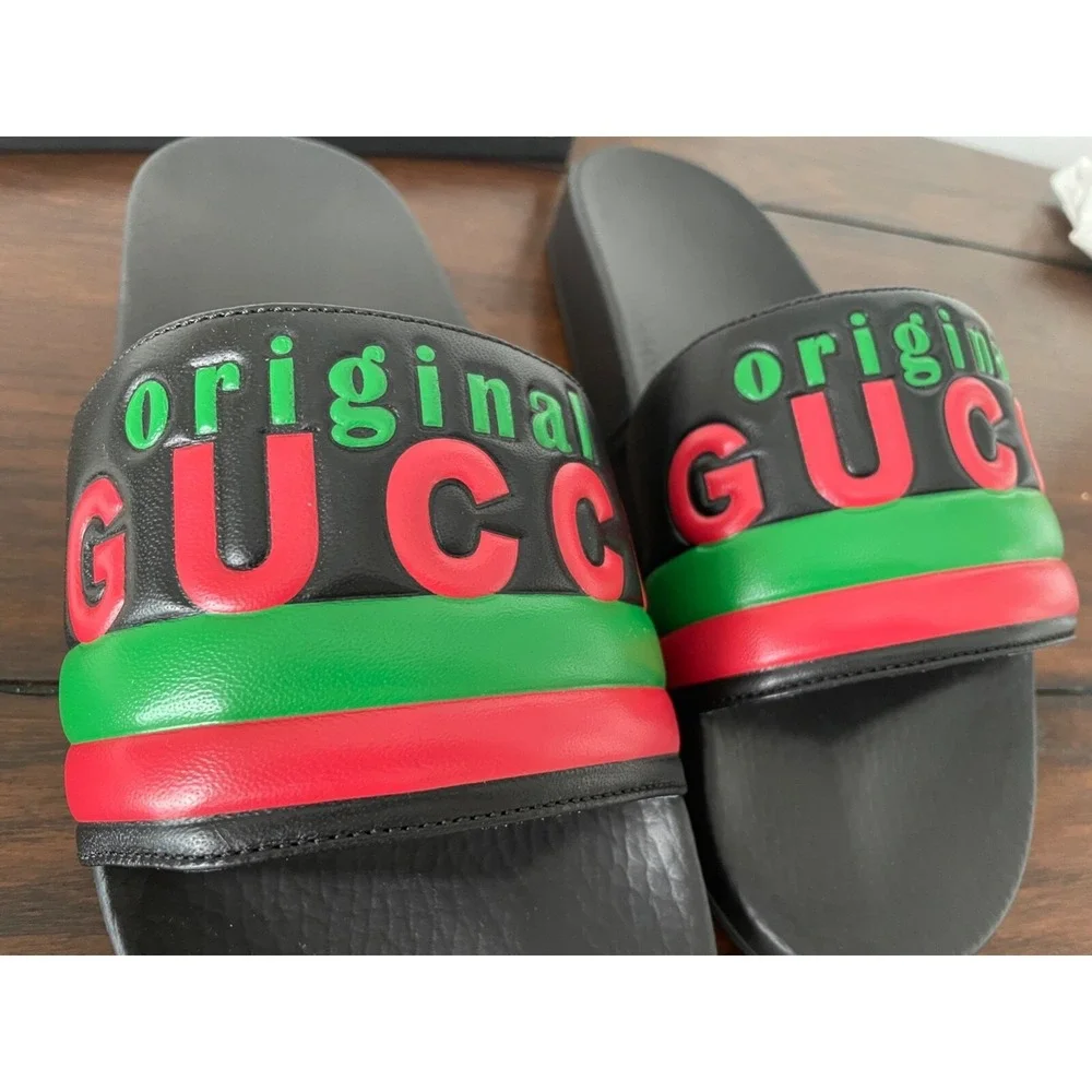 Gucci Mens 632183 Black Rubber 
